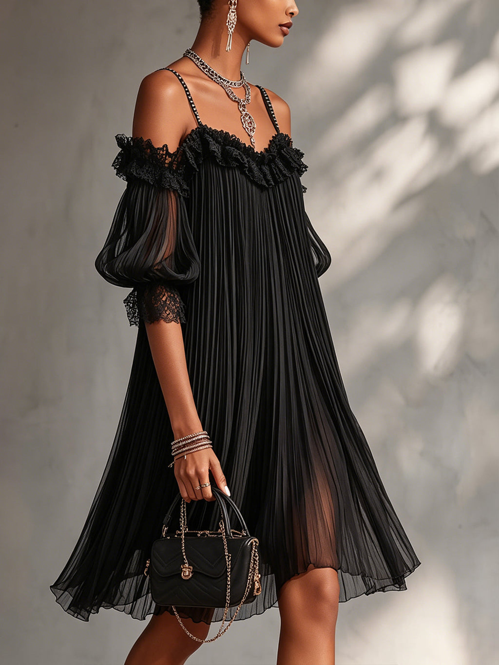 Vestido Bellanda · Negro — 2