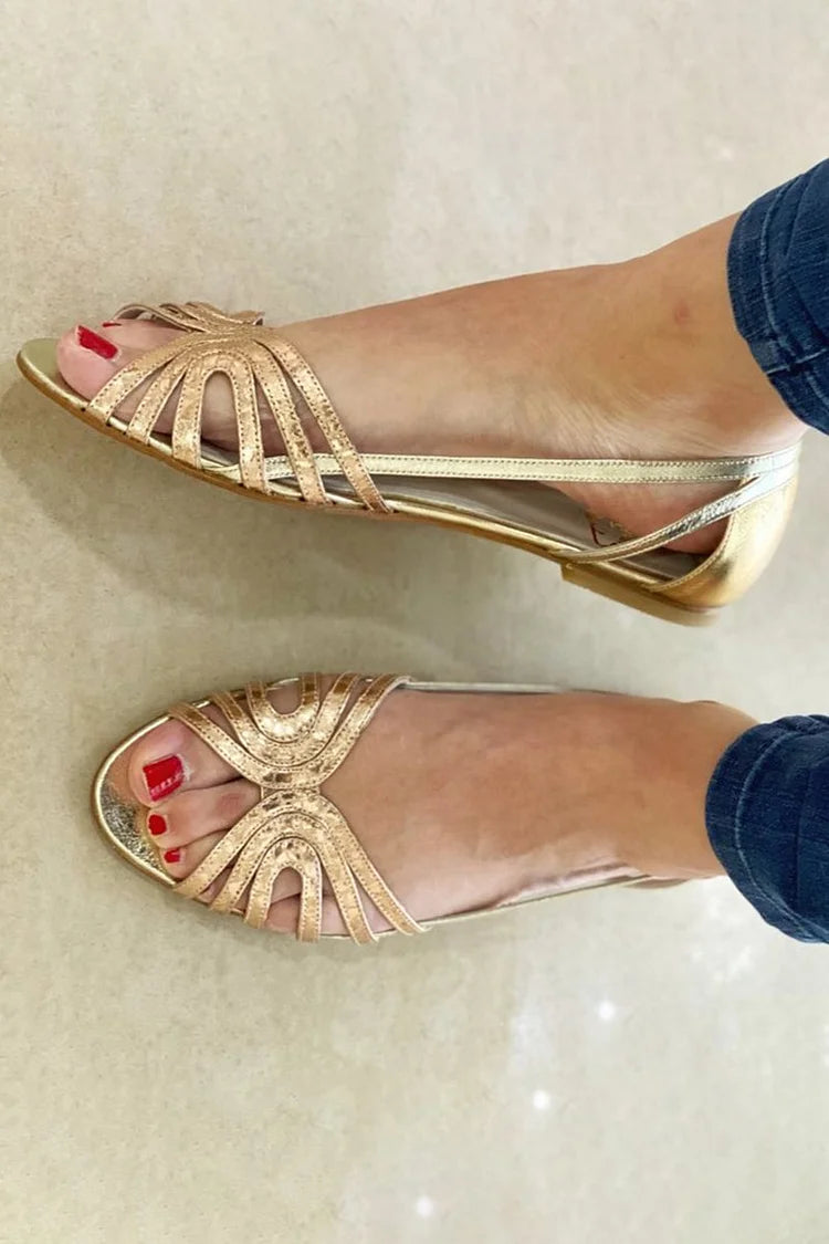 Sandalia Ilda · Dorado — 2