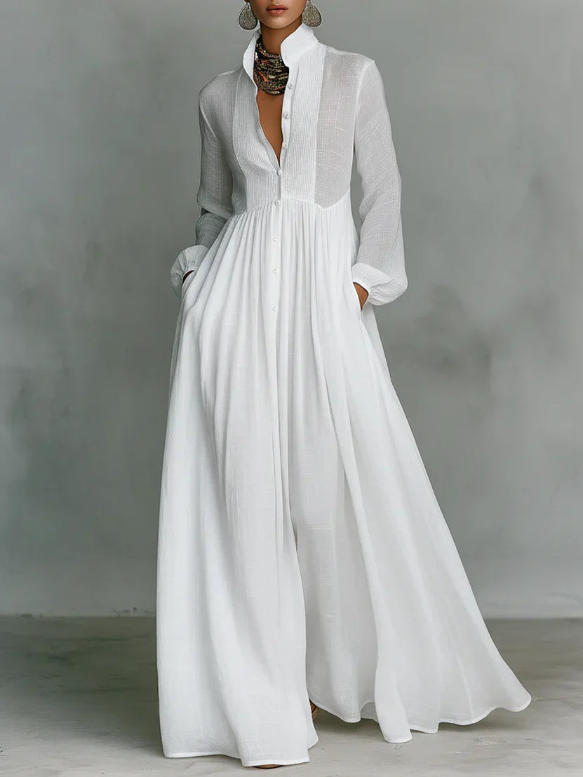 Vestido Candora · Blanco — 4