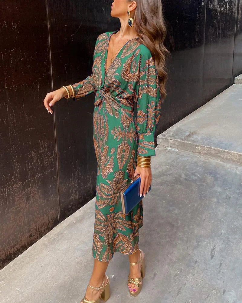Vestido Lorenza · Azul — 2