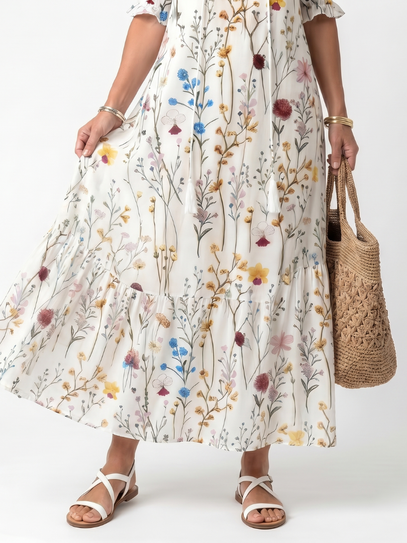 Vestido Marcellina · Blanco — 3