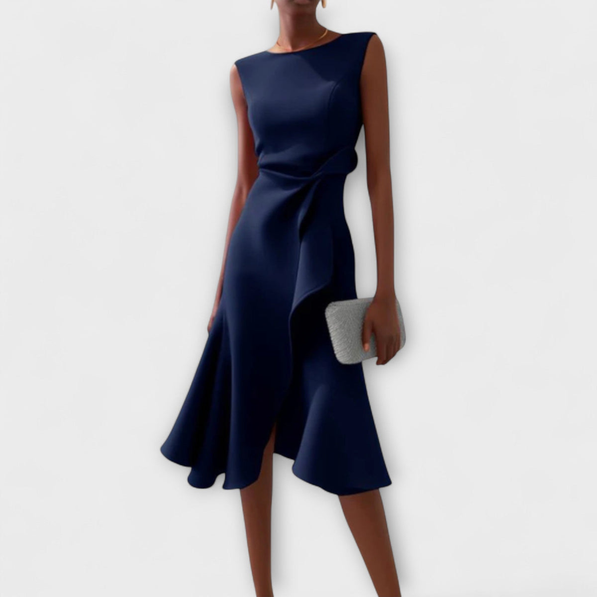 Vestido Lavessa · Azul oscuro — 1