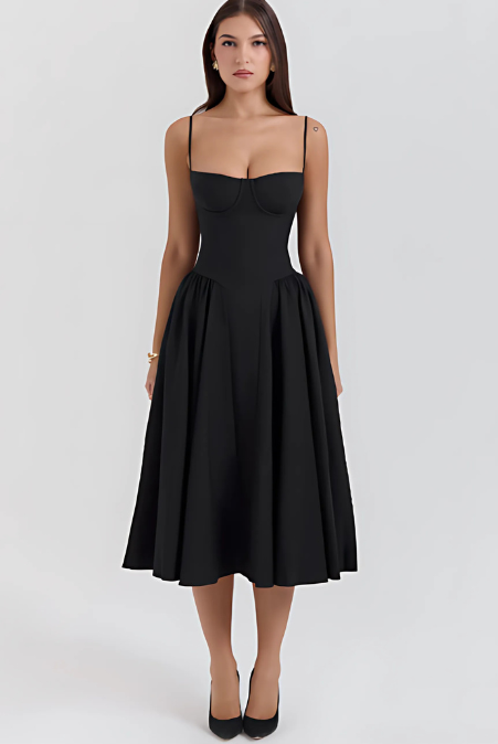 Vestido Nevanda · Beige — 1