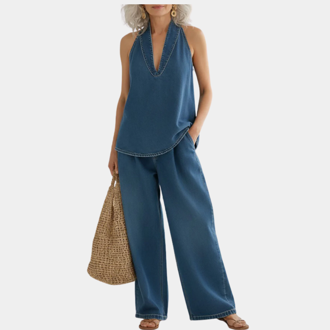 Conjunto Enrica · Azul claro — 1