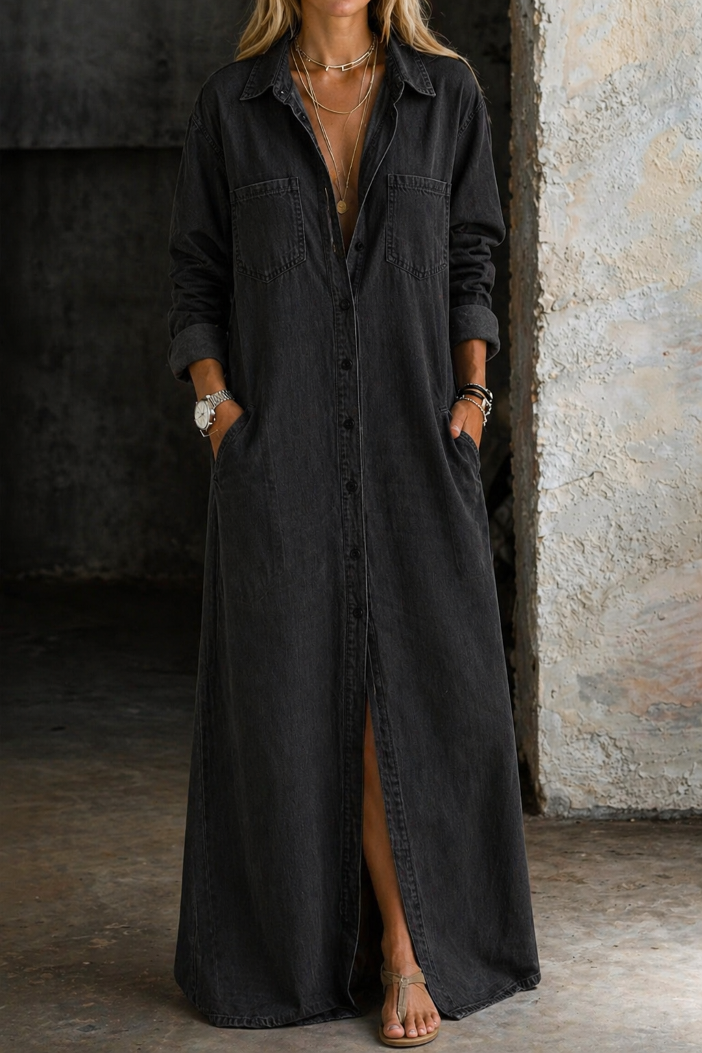 Vestido Ugolina · Negro — 1