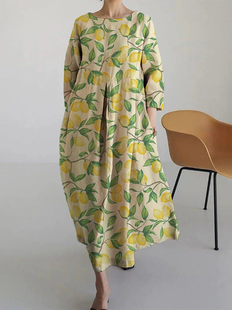 Vestido Fiorana · Amarillo — 1