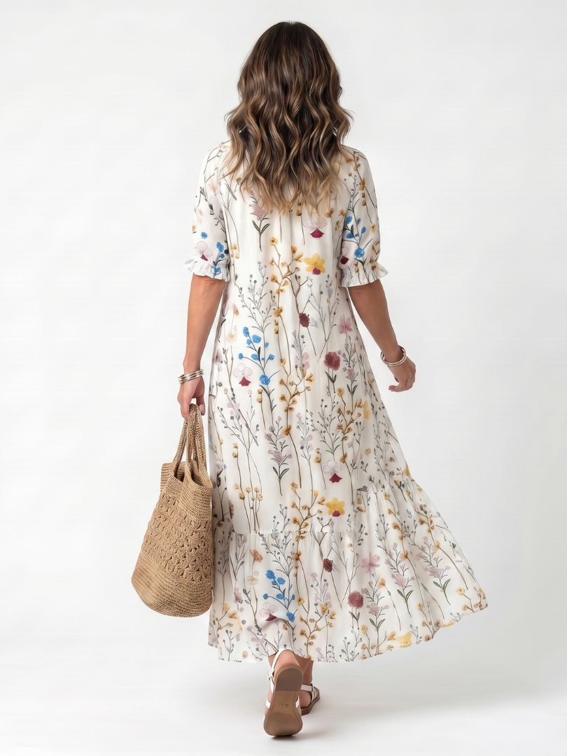 Vestido Marcellina · Blanco — 4