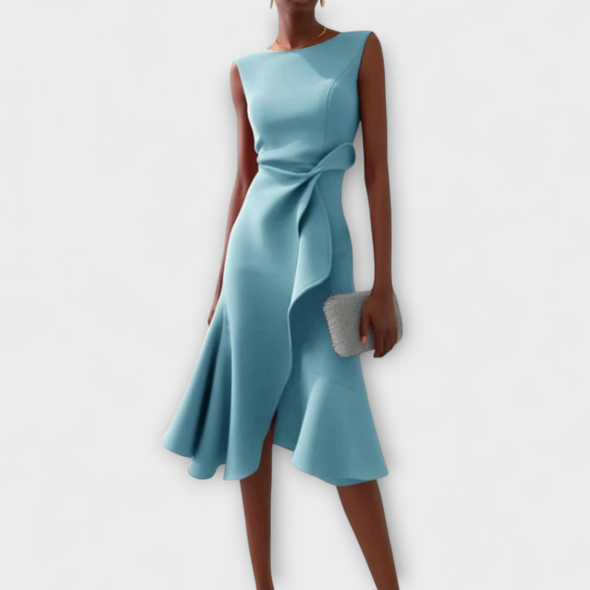 Vestido Lavessa · Azul oscuro — 3