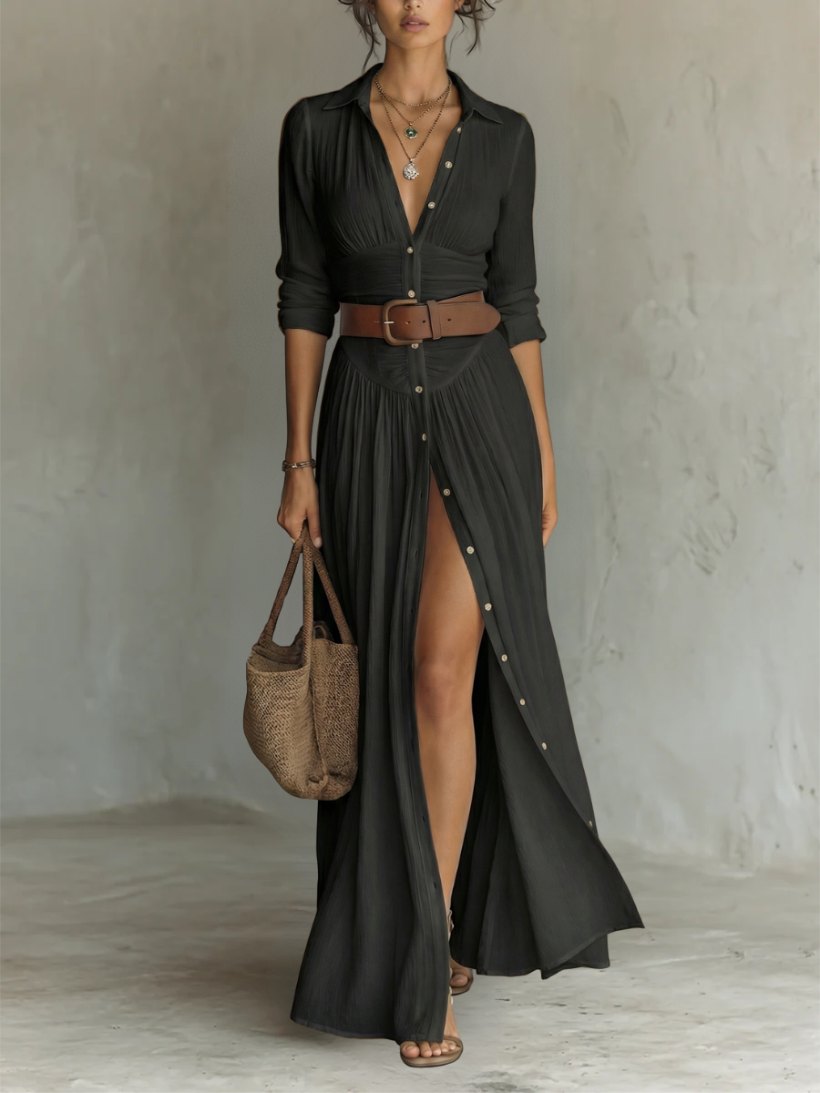 Vestido Ilarana · Negro — 1