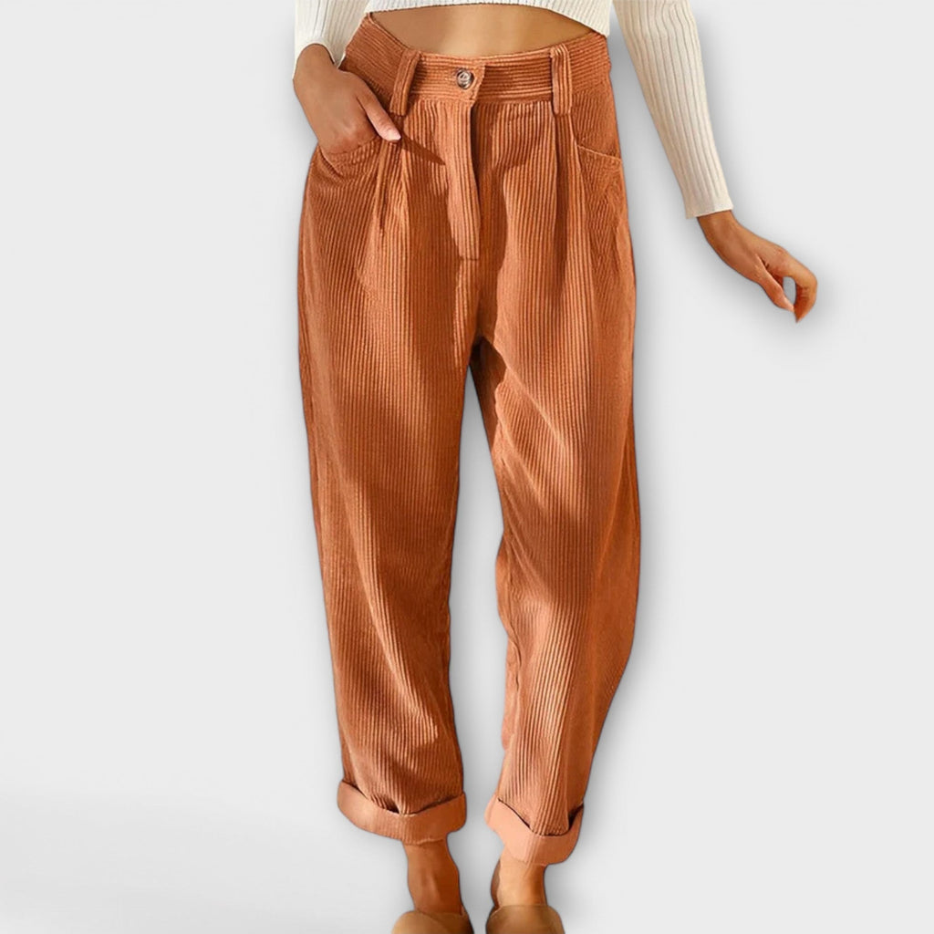 Pantalón Stefania · Naranja — 1