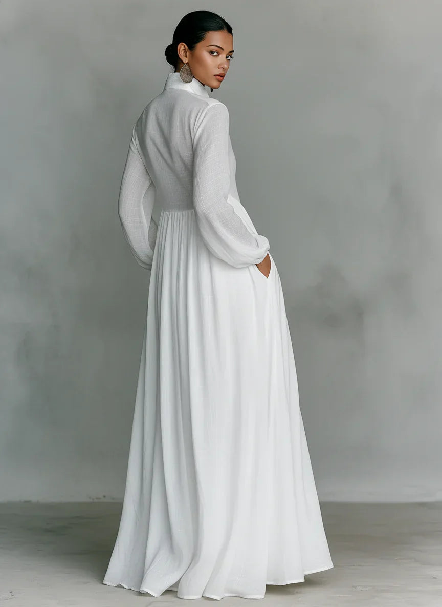 Vestido Candora · Blanco — 2