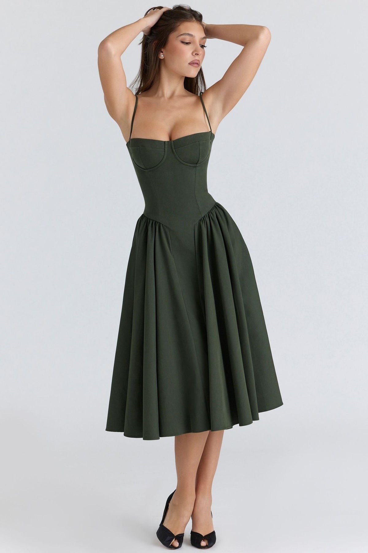 Vestido Nevanda · Verde claro — 3
