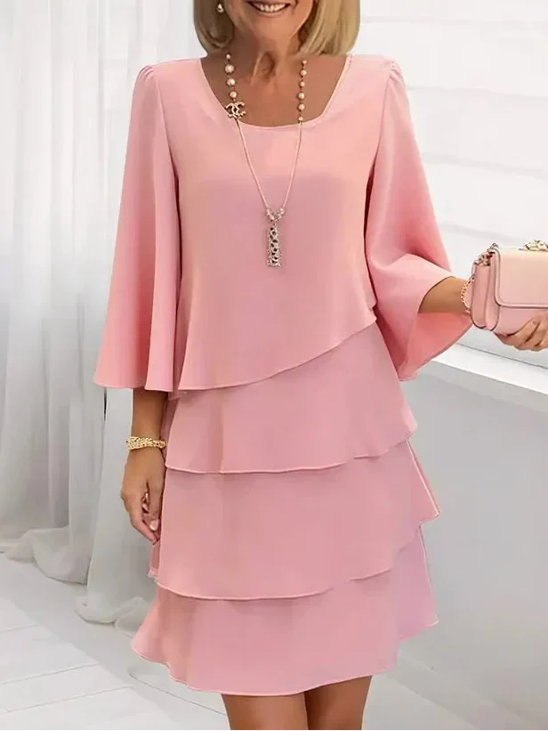 Vestido Luigina · Rosa — 1