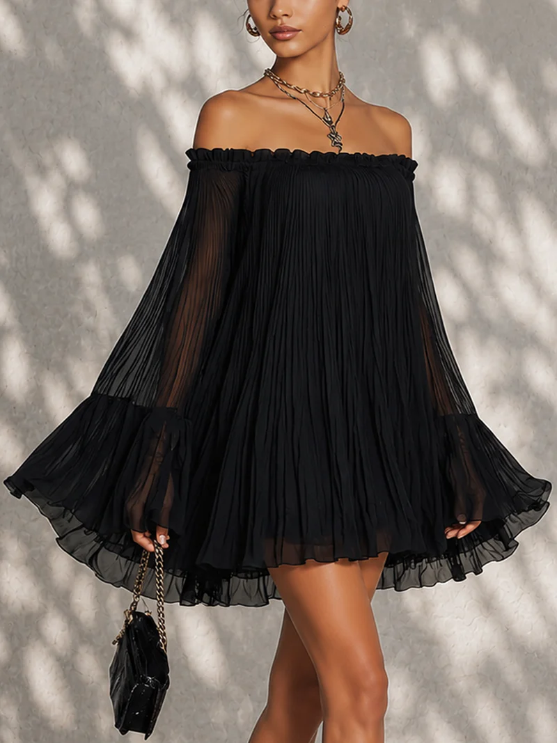 Vestido Genoveffa · Negro — 2