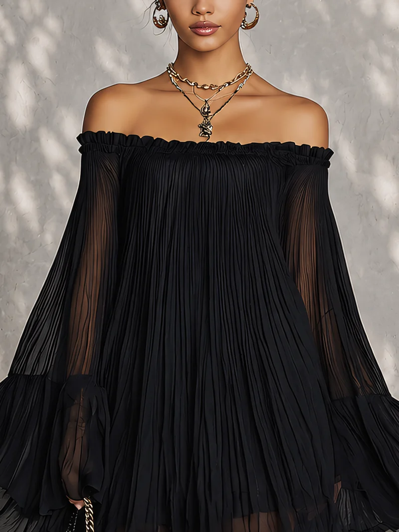 Vestido Genoveffa · Negro — 4