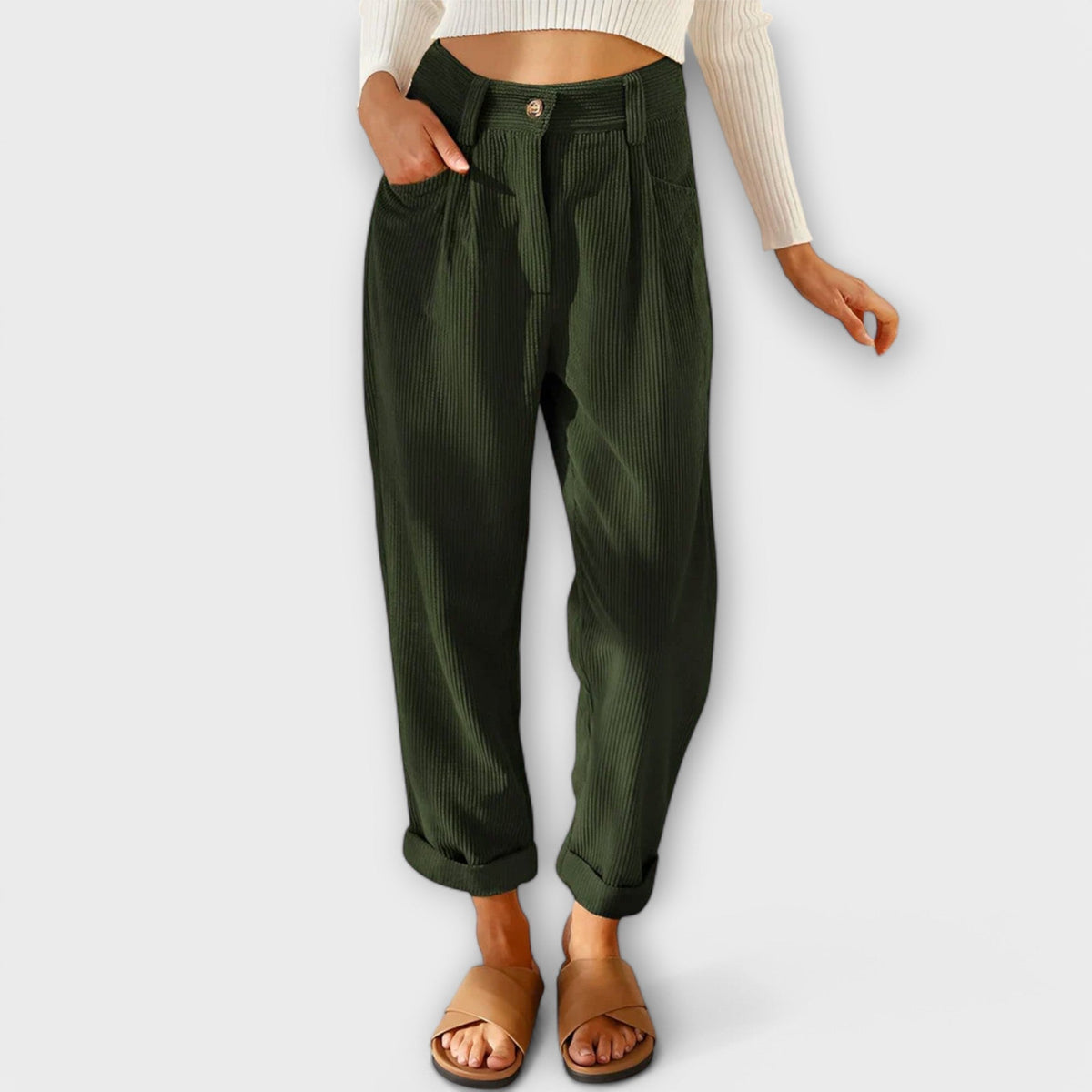 Pantalón Stefania · Negro — 2