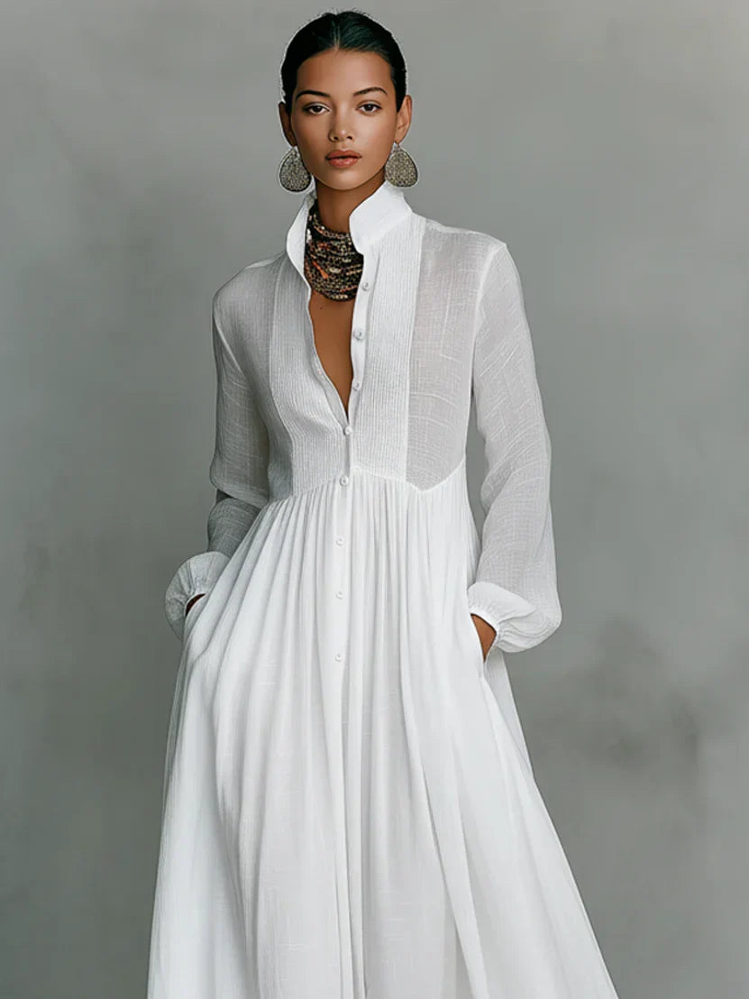 Vestido Candora · Blanco — 3