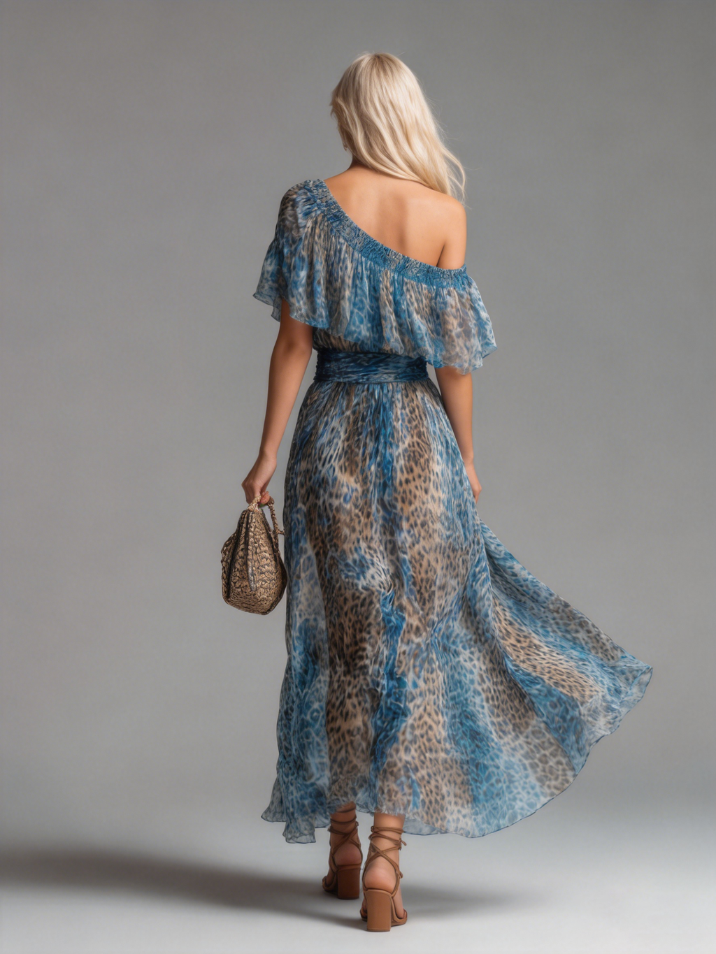 Vestido Elisora · Azul — 2