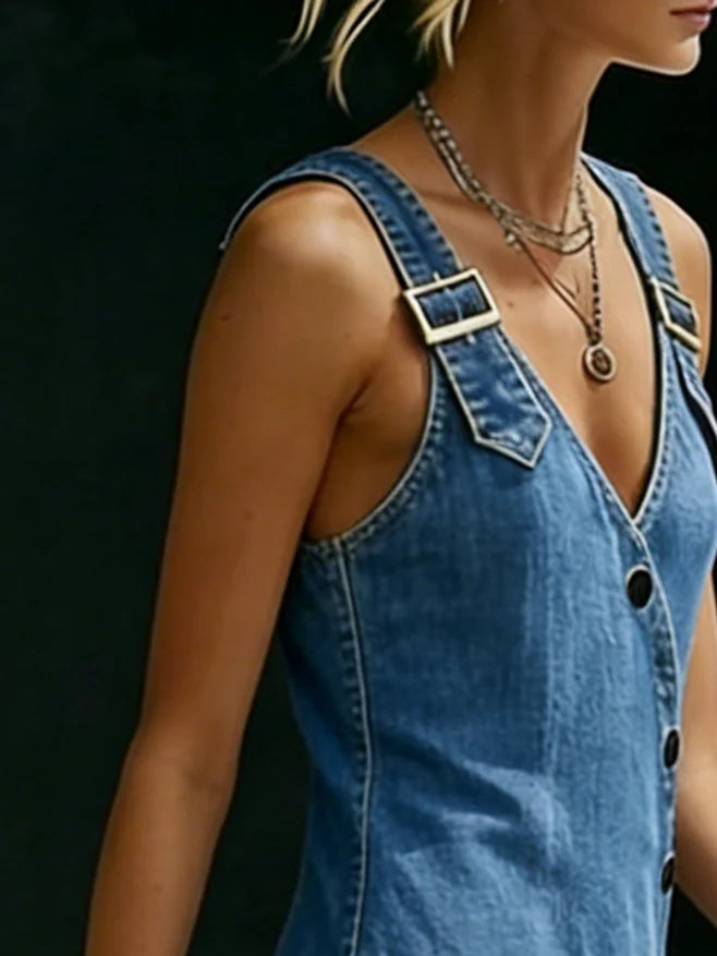 Vestido Gaetana · Azul claro — 3