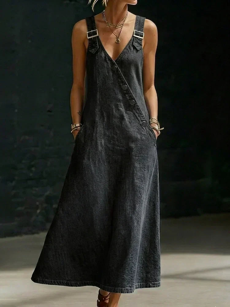Vestido Gaetana · Negro — 4