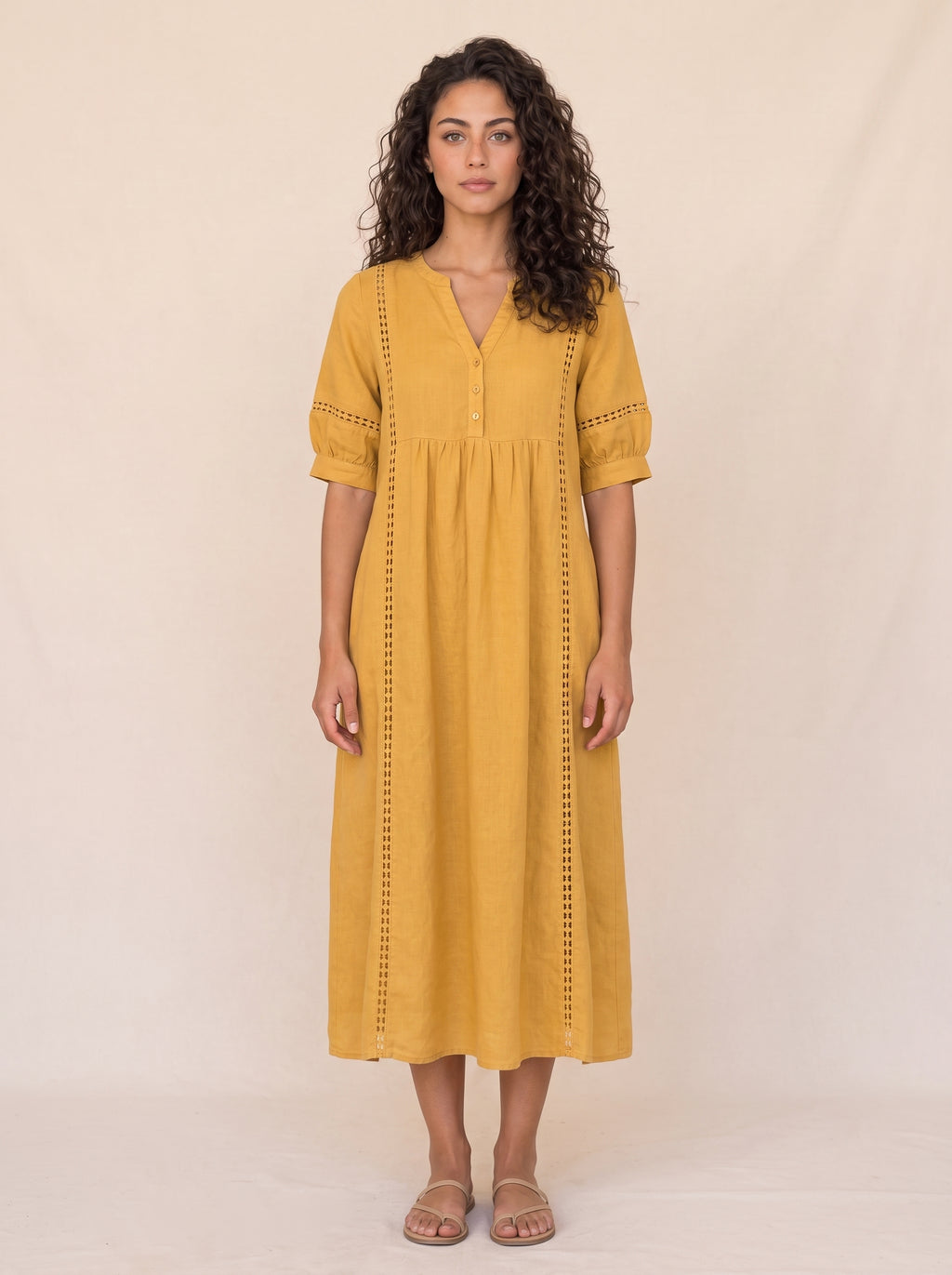 Vestido Gelsomina Amarillo — 1
