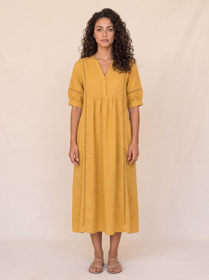 Vestido Gelsomina Amarillo — 1