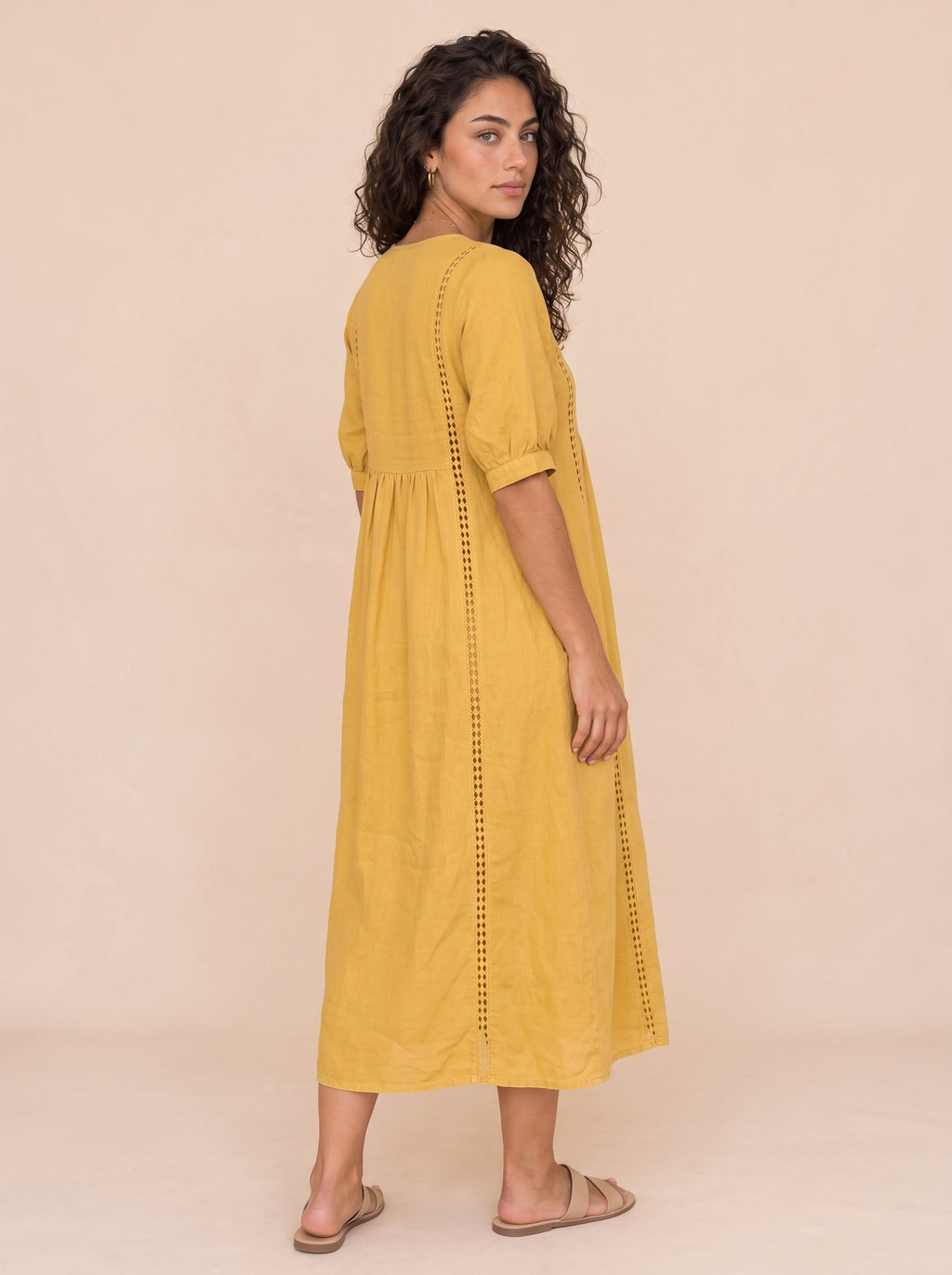 Vestido Gelsomina Amarillo — 3