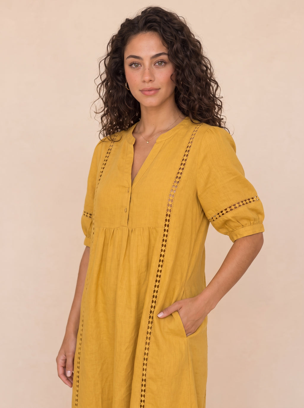 Vestido Gelsomina Amarillo — 4
