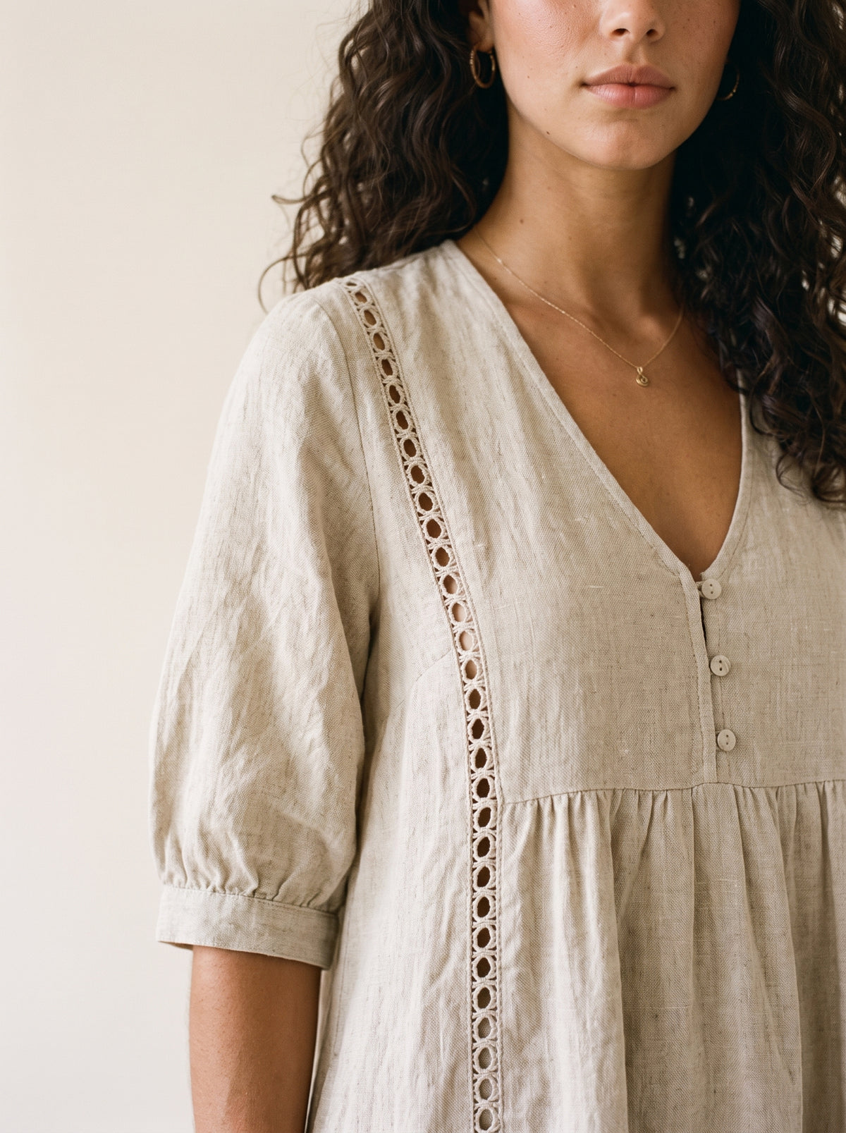 Vestido Gelsomina Beige — 2