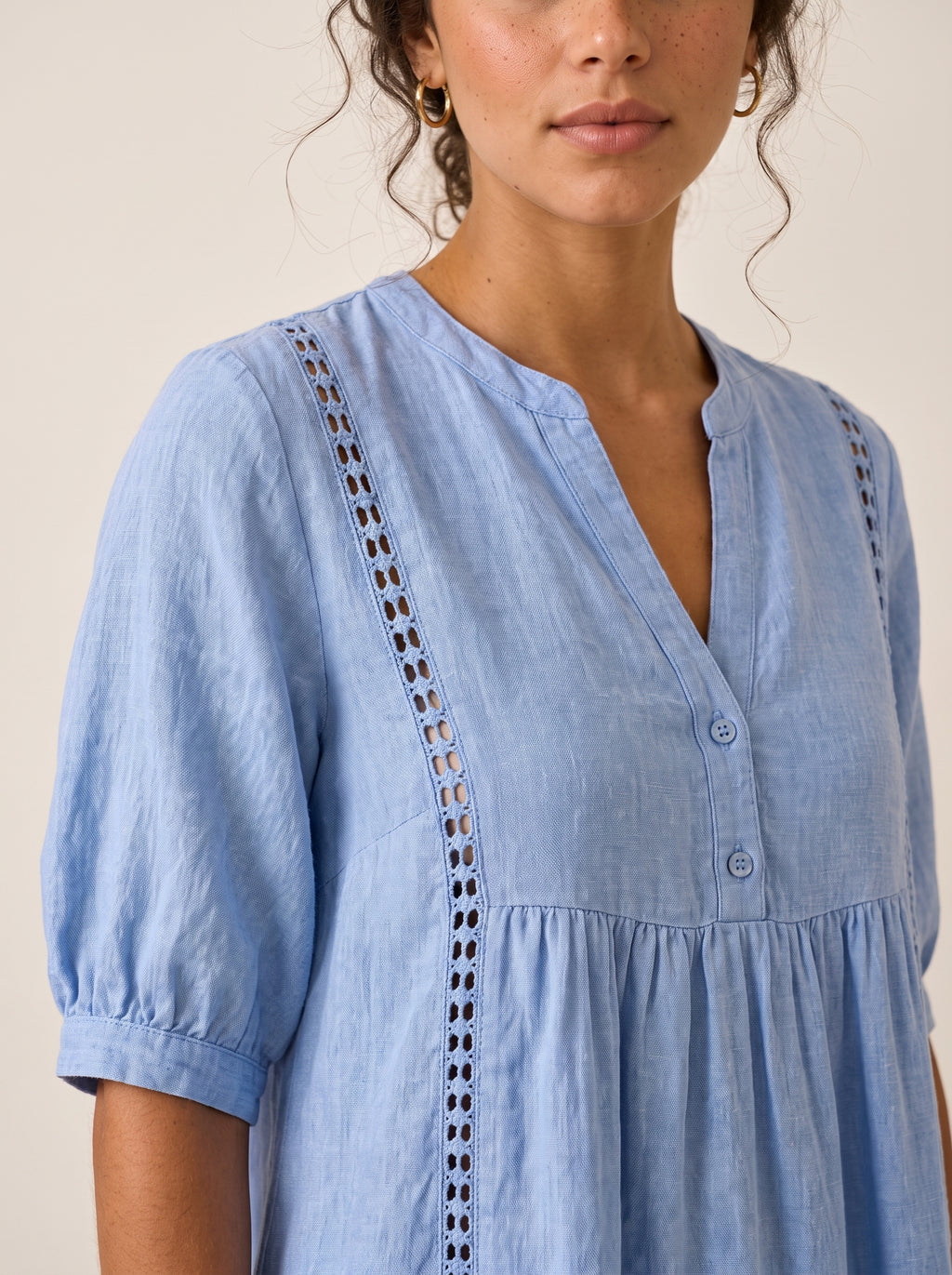 Vestido Gelsomina Celeste — 2