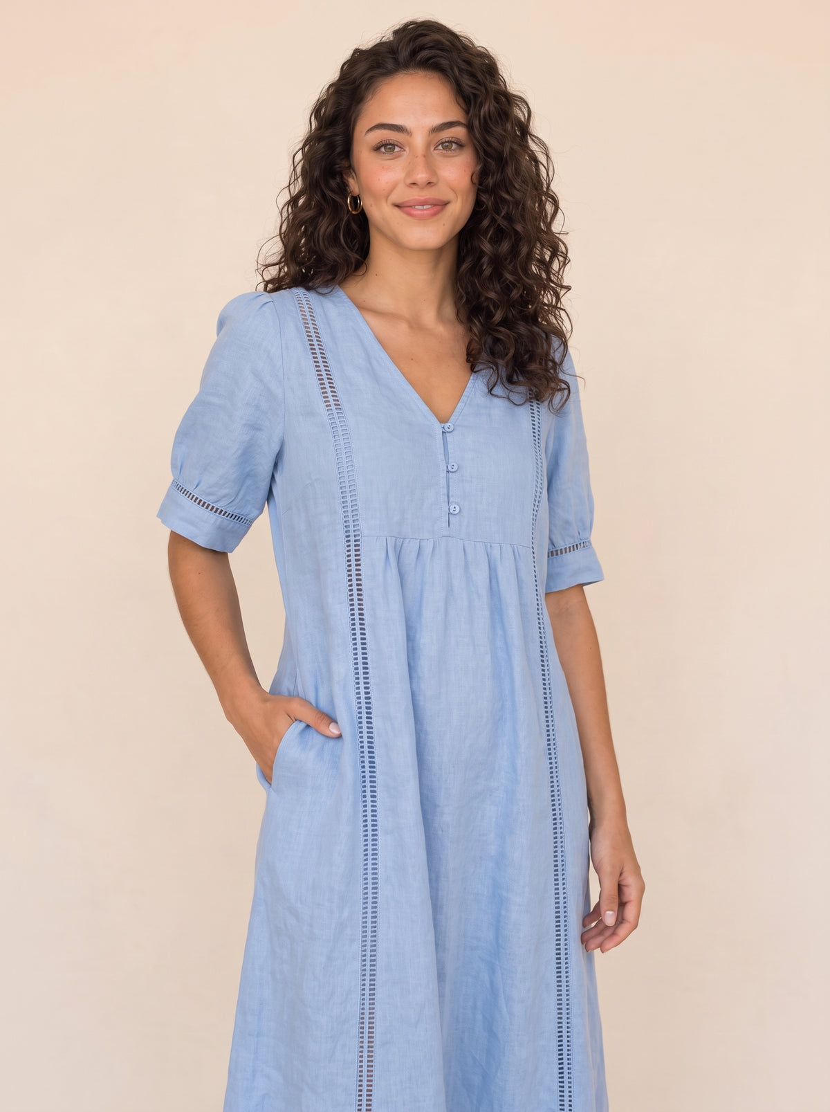 Vestido Gelsomina Celeste — 4