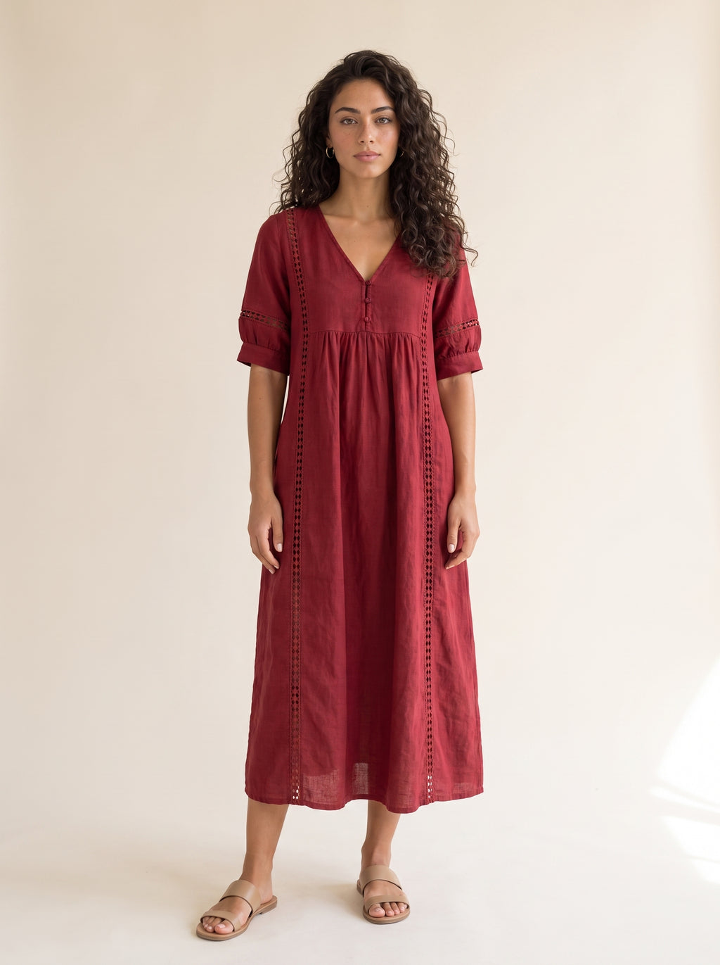 Vestido Gelsomina Rojo — 1