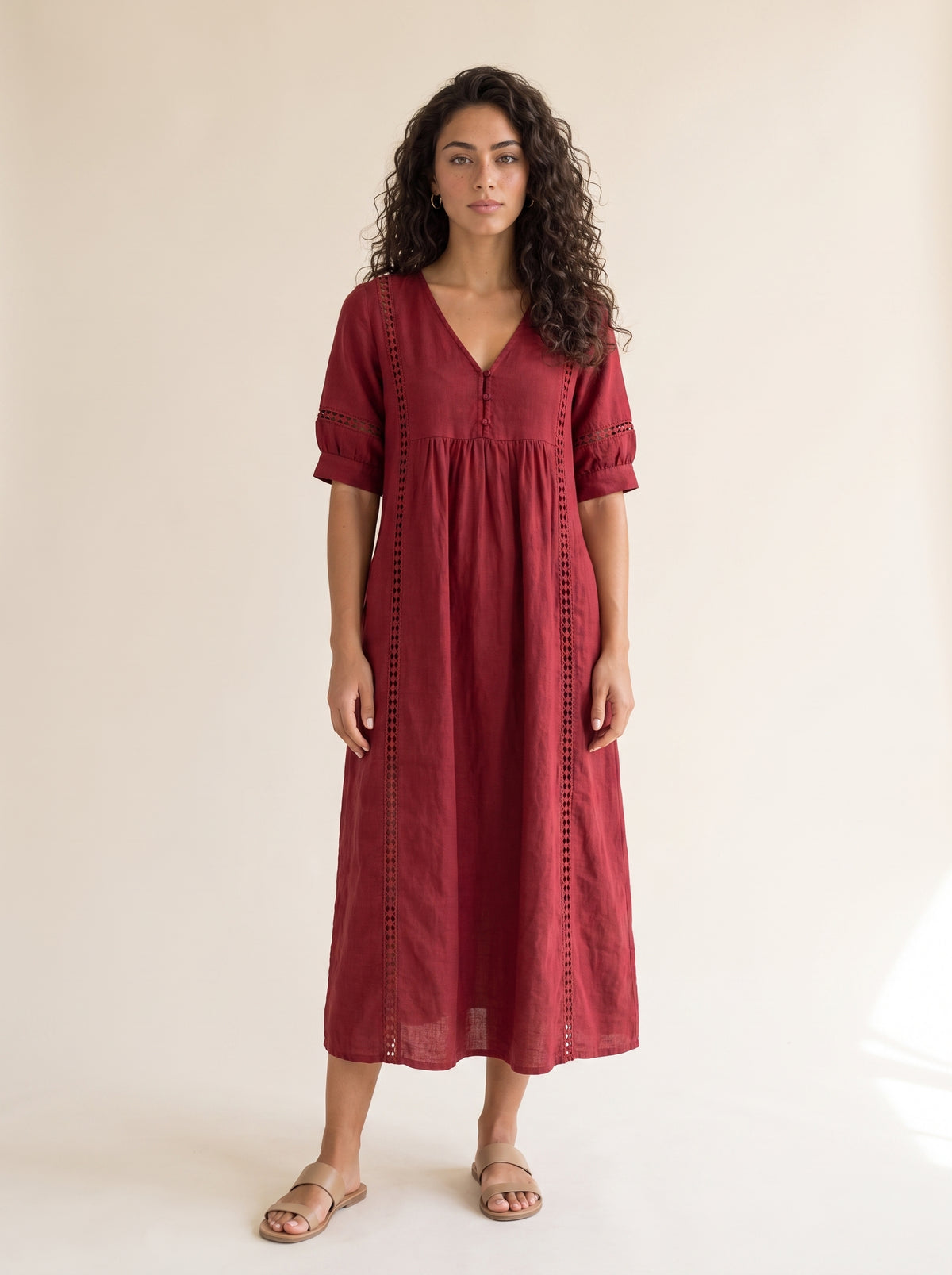 Vestido Gelsomina Rojo — 1