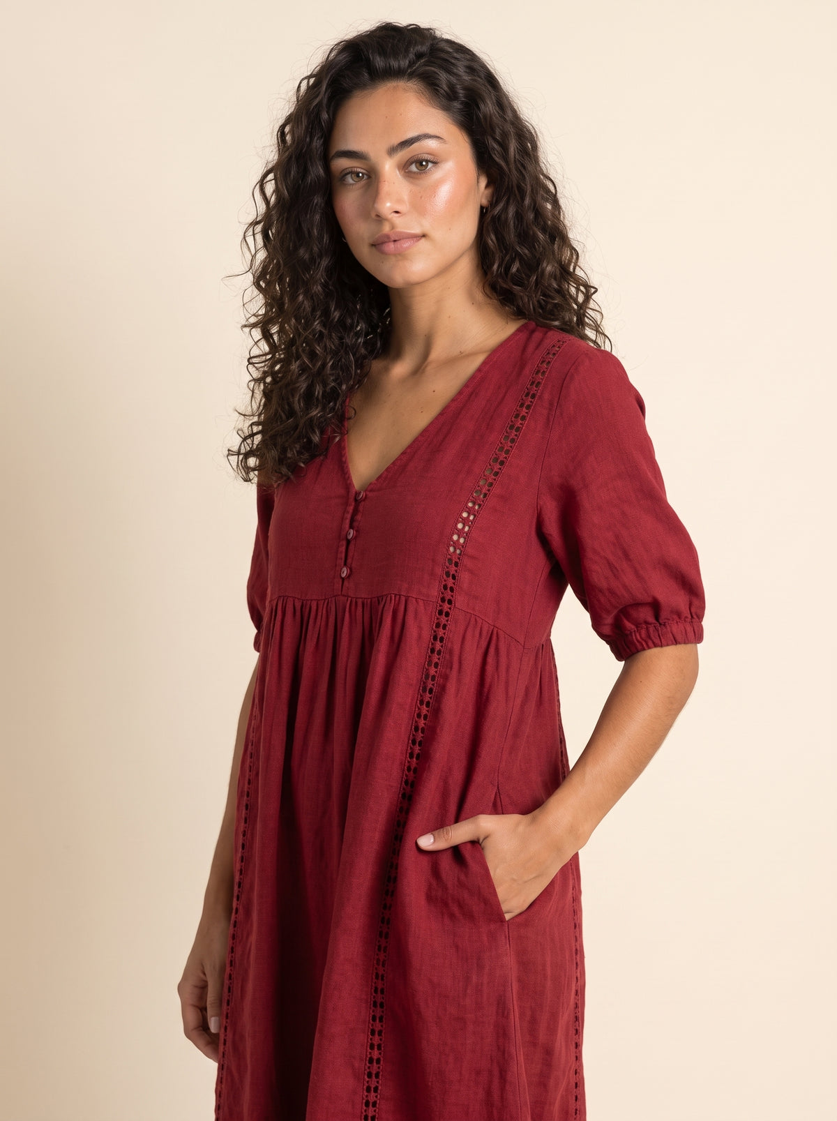 Vestido Gelsomina Rojo — 4