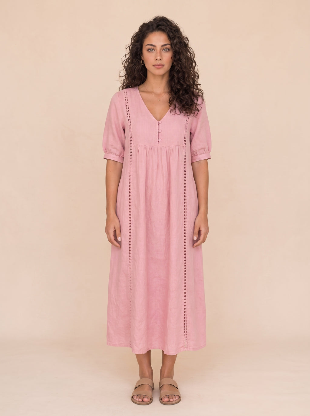 Vestido Gelsomina Rosa — 1