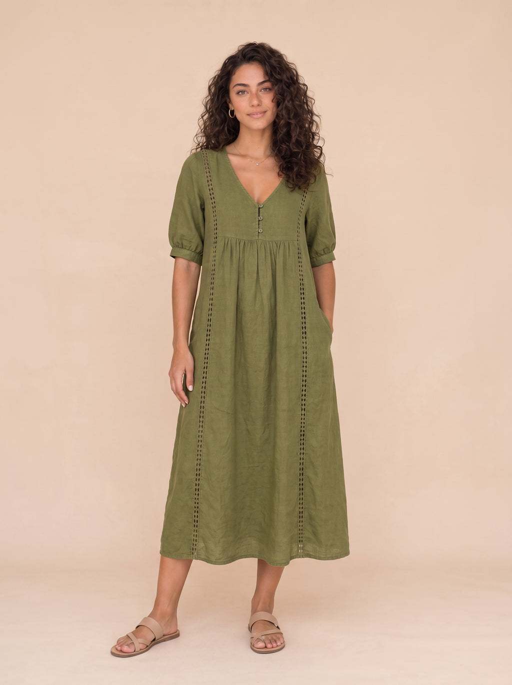 Vestido Gelsomina Verde — 1