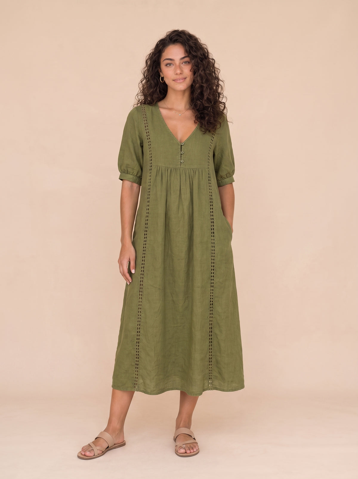 Vestido Gelsomina Verde — 1