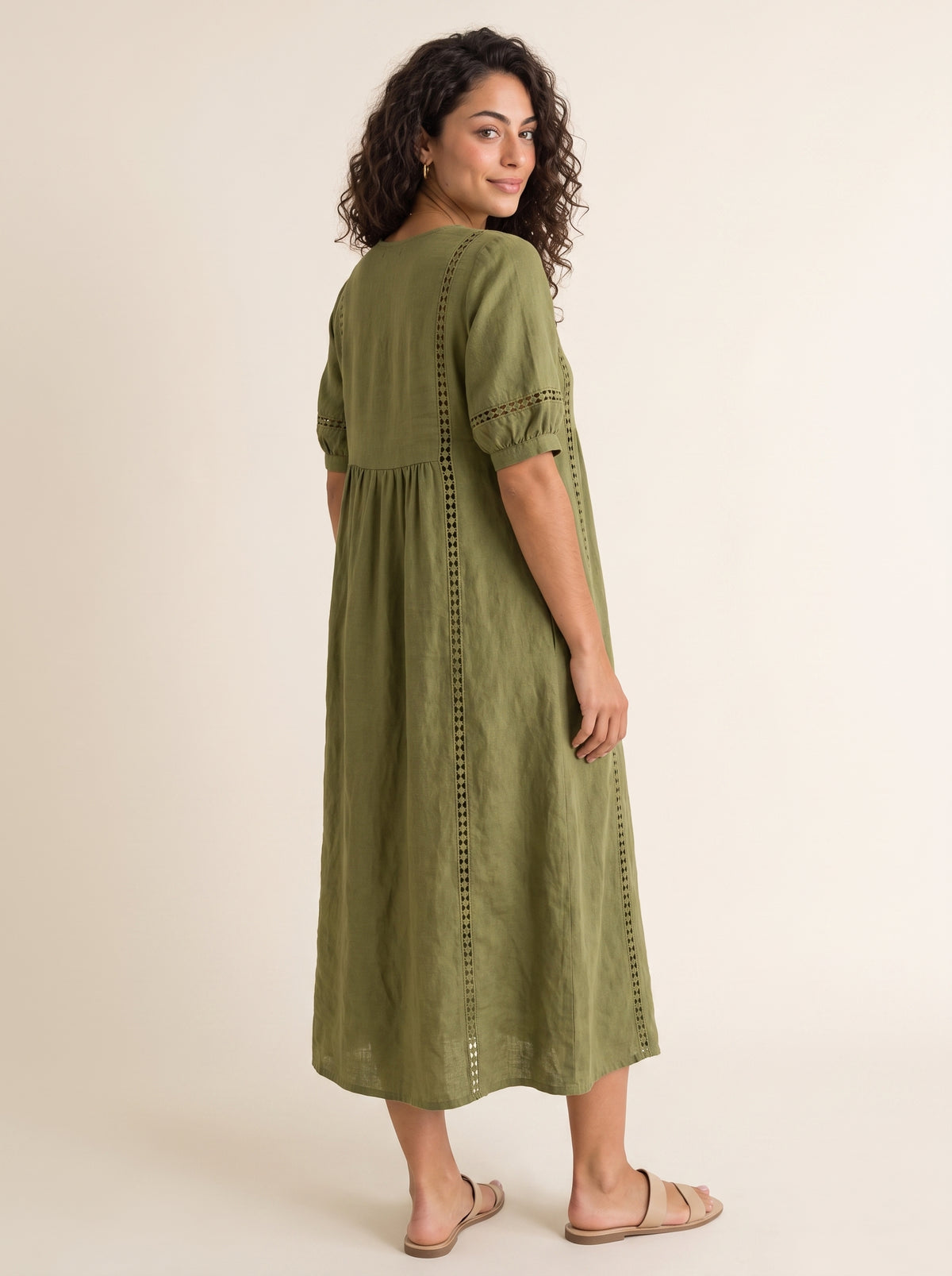 Vestido Gelsomina Verde — 3