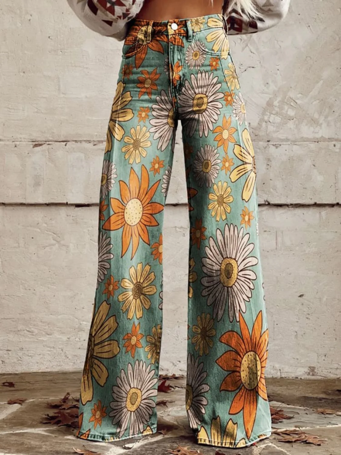 Pantalón Fioranda · Stampa ondulazione — 5