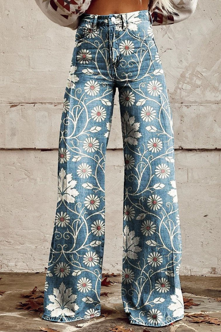 Pantalón Fioranda · Stampa floreale — 5