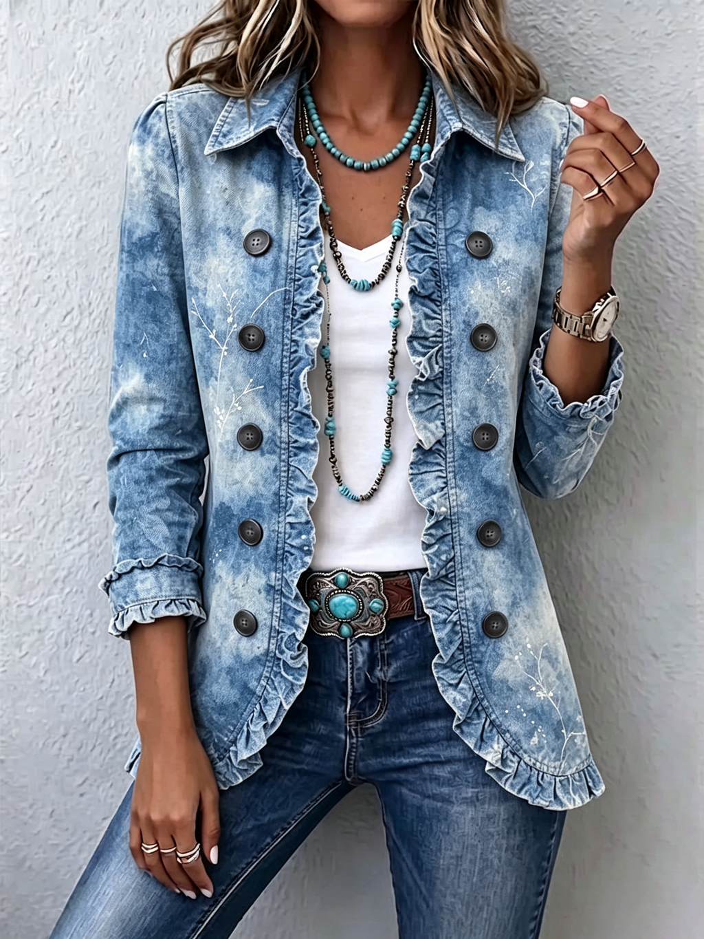 Chaqueta Redenta · Azul — 1