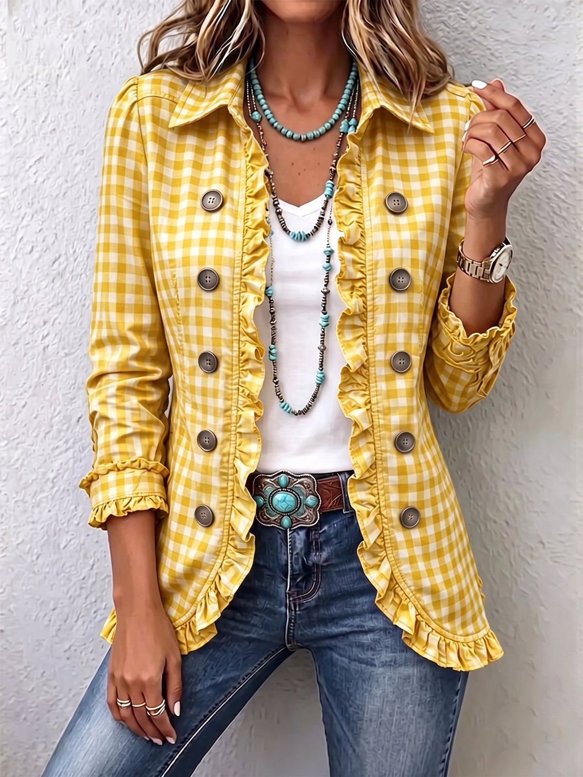Chaqueta Tecla · Naranja — 4