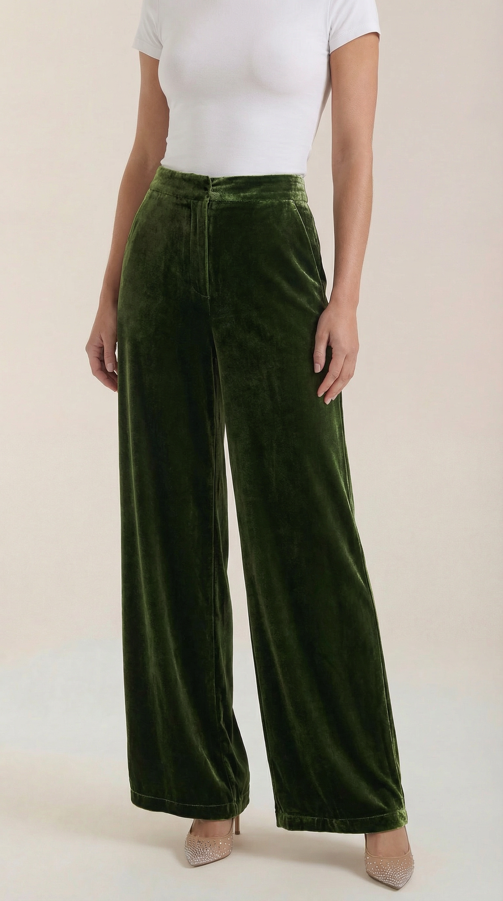 Pantalón Alvora · Verde oscuro — 3