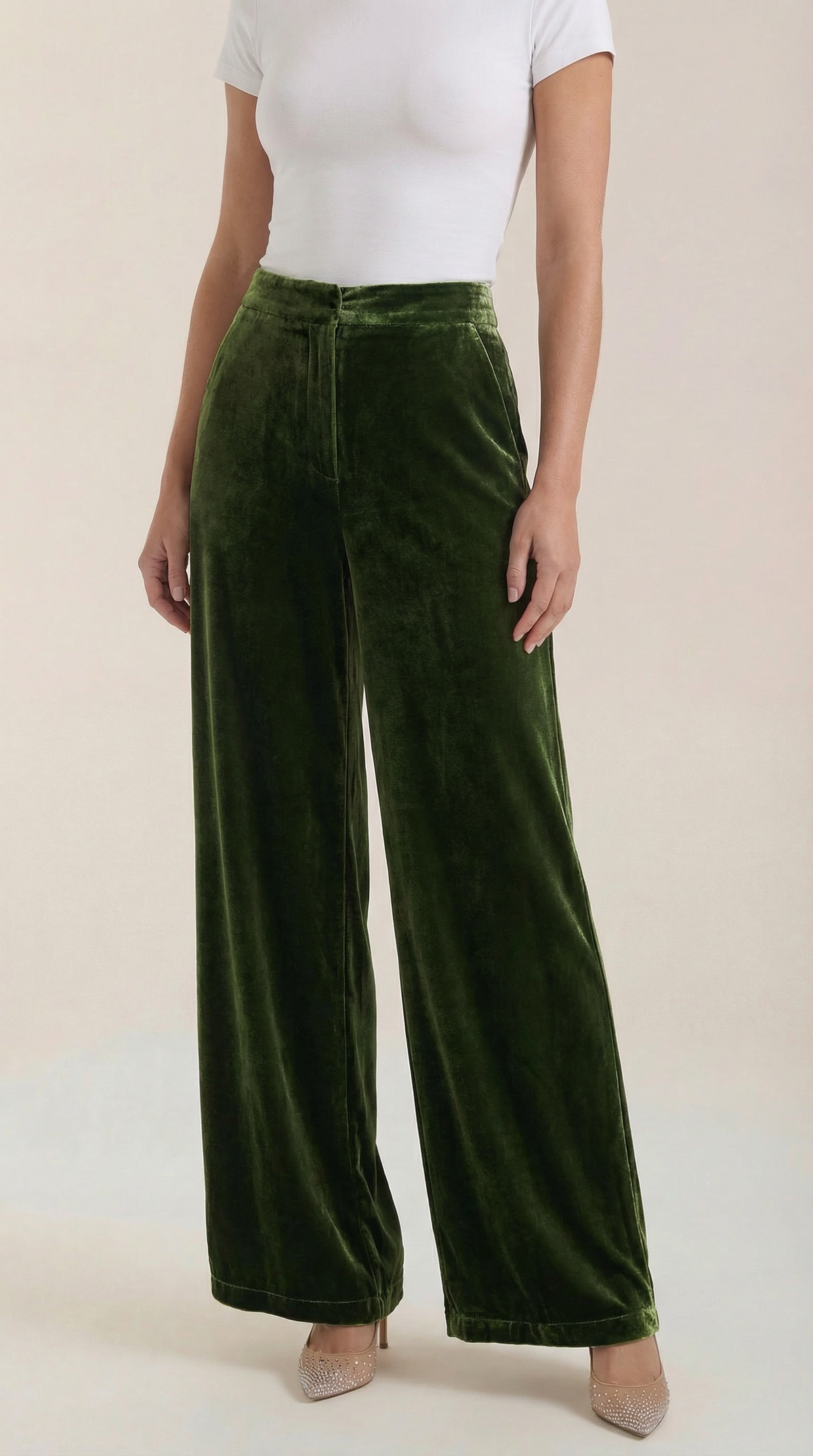 Pantalón Alvora · Verde oscuro — 3