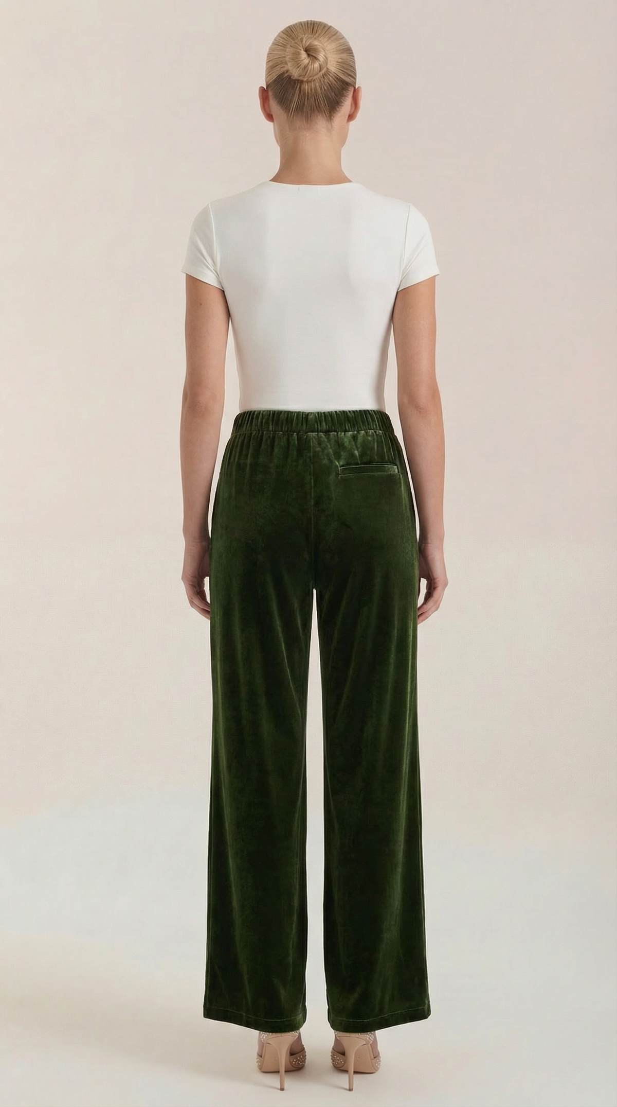 Pantalón Alvora · Verde oscuro — 4