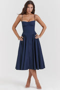 Vestido Nevanda · Azul marino — 1
